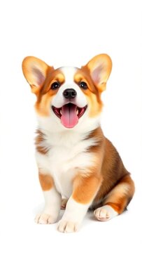 dog, puppy, corgi, cute, happy, adorable, pet, anima