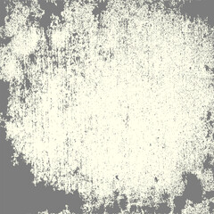 Black square grunge texture frames collection. Set of vintage photo frames template. Vector ink messy design border.