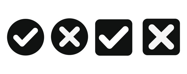 check box icon with correct  accept checkmark icons green tick box check list circle frame  checkbox symbol sign  check mark box square frame