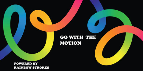 Dynamic Abstract Vector Design Showcasing Multicolor Gradient Lines, Twisting 3D Ribbon Waves, and Rainbow Flow Shapes – Perfect for Tech-Inspired Posters, Futuristic Presentations, Creative Backgroun