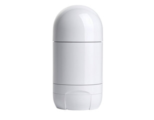 White deodorant antiperspirant hygiene product on transparent background