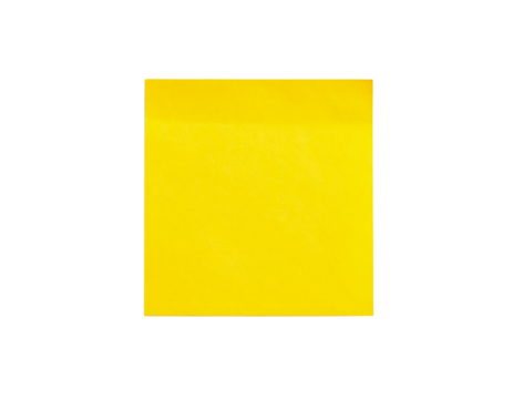 Yellow background paper texture blank bright on transparent background
