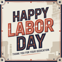 Happy labor day typography , Happy labor day lettering ,  labor day 