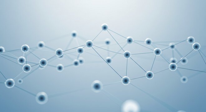 Neural network represents ai diagnosis of brain connections and patterns. - Powered by Adobe