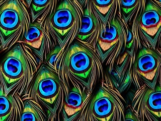 peacock feather background