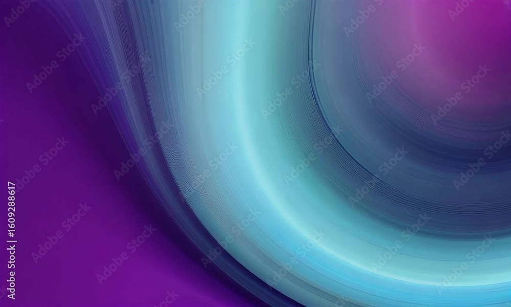 Poster smooth pastel swirl in vibrant gradient flow, blending soft colors into a calming abstract wave idea