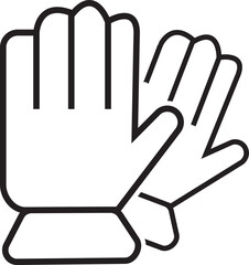 a Hand vector art design