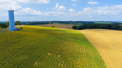 Champs et couleurs