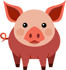 pig cartoon illustration
