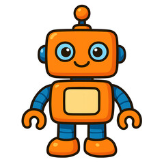 Naklejka premium Toy Robot