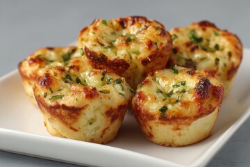 Delicious scallion pancake cheese bites crafted for a delightful appetizer or snack perfect for gatherings and casual dining