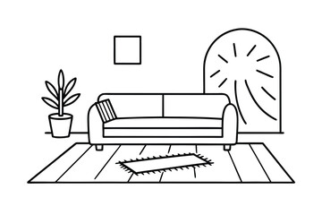 Bright And Breezy White Room With Linen Couch