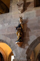 Nuremberg, Germany 10.17.2019: St. Lorenz church in Nuremberg, Bavaria, Germany