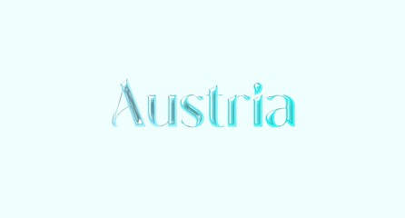 Austria name isolated. Austria graffiti. Austria typography. Austria graphic bold name. World's famous countries and cities' names illustration. Graphic vector design in jpg format.	

