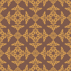 Thai pattern style texture for background, seamless pattern.