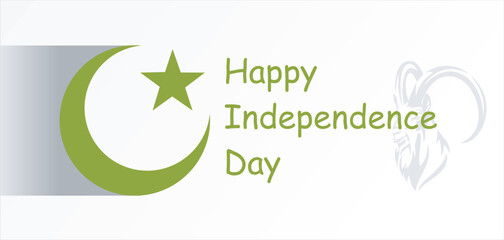 Happy indepedence Day 14th August 1947, happy independence day pakistan vector illustrator, Typography of the Name of Muslim Country 