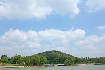 Shanghai Moon Lake Sculpture Park in China