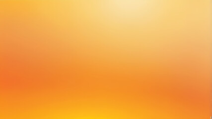 Soft warm orange yellow gradient, smooth vibrant abstract background for wallpaper design ai