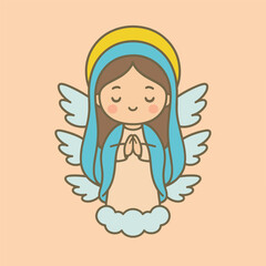 Virgen de Asuncion patrona de Guatemala