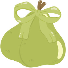 green sweet pear 