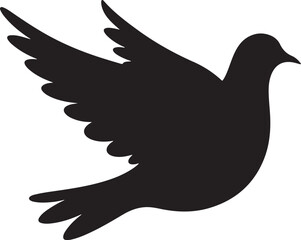 Obraz premium Elegant Flying Bird Vector Bundle for Nature Designs