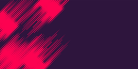 Stylish gradient pink dot circle halo background Line Vector Point form in diagonal angle