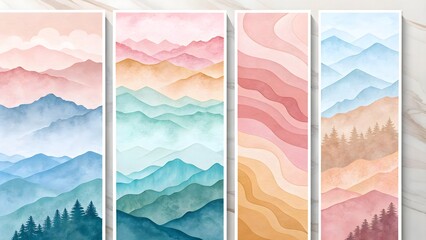 abstract background with clouds