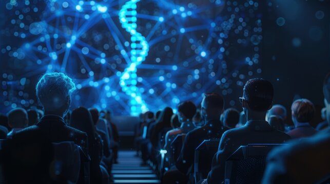Scientific Conference Audience - DNA and Data Projection
