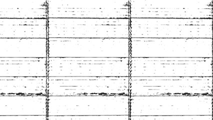 Grunge Grid Texture with Worn Line Pattern, Vintage Grunge Panel Background Overlay, Distressed Black and White Tile Texture, Abstract Scratched Grid Texture Template