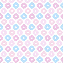 鹿の子模様 和紙（パステルカラー ピンク 水色）※1つ1つの柄が大きいタイプです(Each pattern is large in size.)