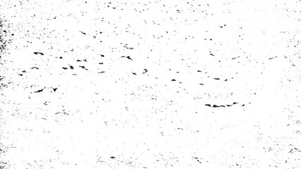 Grunge Distressed Texture Background Overlay, Vintage Scratched Black and White Texture, Abstract Dirty Grunge Surface for Design, Rough Speckled Texture Template Isolated