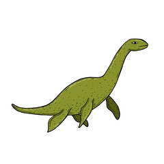 Cartoon plesiosaurus