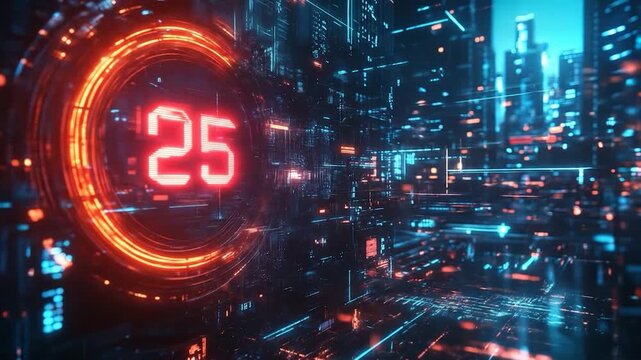 247 City Digital Countdown. - Powered by Adobe