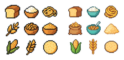 Pixel Art Grains