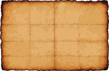 Aged Parchment Paper: A vintage parchment paper, its edges singed with time, unfolds before the viewer, inviting the imagination to travel back to a bygone era. 