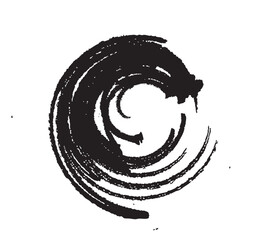 distorted twisted black and white lines,ink painting black and white swirl art