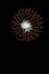 Fototapeta premium fireworks in the night sky