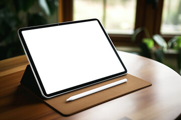 White Screen Pro Tablet Device Mockup
