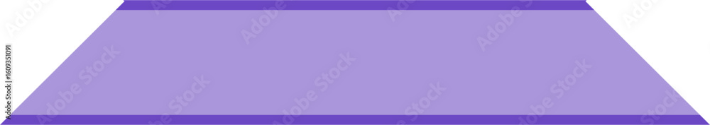 Poster holographic border frame for text header