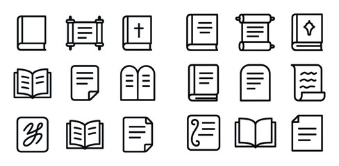 Spirituality Icons Grid