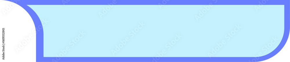 Fototapete Text frame with smooth dynamic lines
