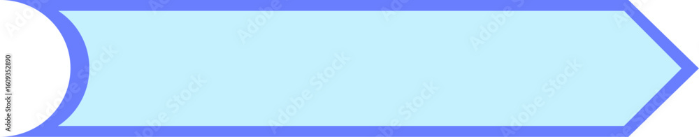 Poster bold text highlight with modern shape