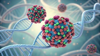 Detailed Visualization of Histone Proteins Interacting in DNA Structure