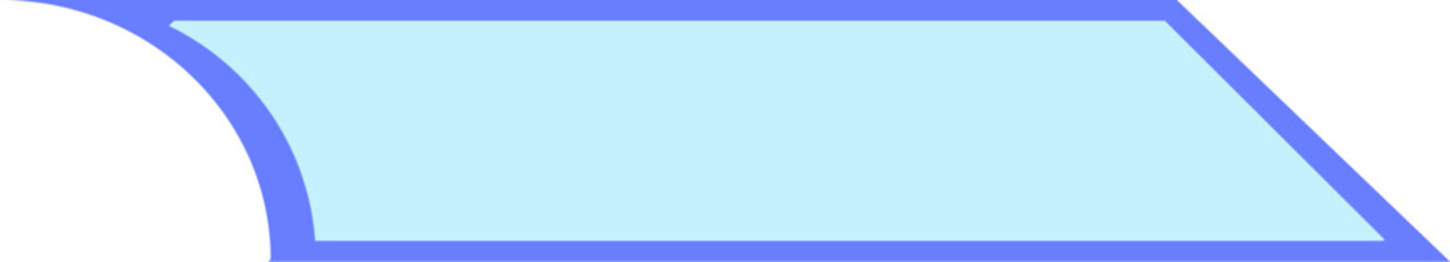 Obraz premium Dynamic corner frame for titles