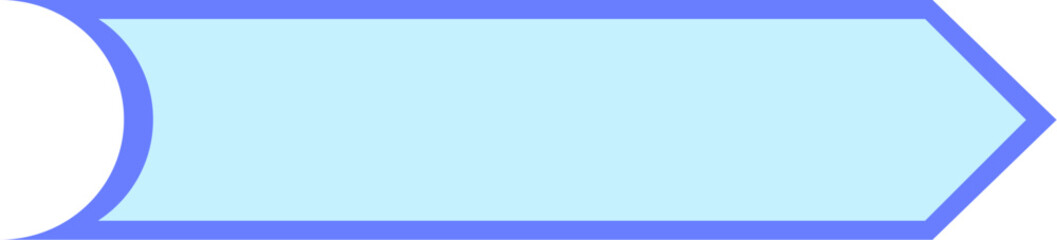 Stylish text area with abstract outline