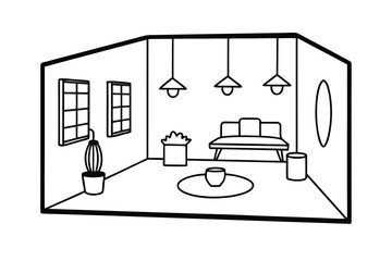 Room With Pastel Yellow Theme And Matching Decor