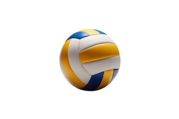 Volleyball on transparent background