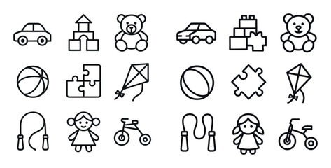Children's Toy Icons
