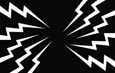 Abstract background with geometric spike line pattern and with some copy space area