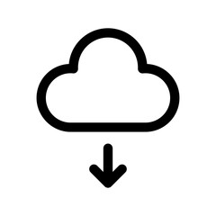 Cloud Download Icon